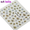 3D Butterfly Nail Art Shinning Glitter Stickers Diy Stickers For Nail Decals Nail Art Accessories Ble7360