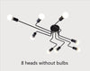 Led Lamp Ceiling Lights Industrial Ceiling Lamp Plafonnier Led Iron Spider Home Decor Living Room Led Plafond Lampada Led Techo