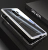 Luphie For Samsung Galaxy S9 S8 Plus S7 Edge Note 8 Note 9 Case Original Brand-New Magnetic Aluminum Metal Frame Tempered Glass