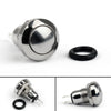 Areyourshop Push Button Switch 8Mm Mini 1No 2Pin Metal Momentary Push Button Switch 3A/250V 1/4Pcs