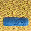 5'' Rubber Embossed Flower Pattern Diy Paint Roller Sleeve Decorative Texture Roller For Wall Painting Machine