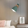 Nordic Minimalist Solid Wood Cartoon Wall Lamp Modern Creative Led E27 Wall Light For Bedroom Bedside Restaurant Coffee Bar