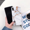 Tzomsze Luxury Marble Phone Case For Iphone X Xs Xr Max 7 6 6S 8 Plus Case For Iphone 7 Case Cover 8Plus 7Plus Coque Fundas