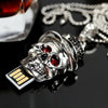 TRUE 100% Flash USB Memory Best Selling Jewelry Usb Flash Drive 512GB 2.0 Pen Drive 8GB 128GB Pendrive 32GB 64GB Skull Gift Key